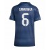 Real Madrid Eduardo Camavinga #6 Borta matchtröja Dam 2025-26 Kortärmad Billigt
